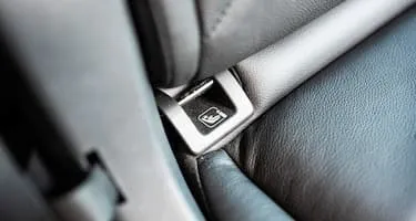 ISOFIX anchor in a car