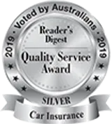Reader's Digest Quality Service Awards - Car Insurance Silver Winner