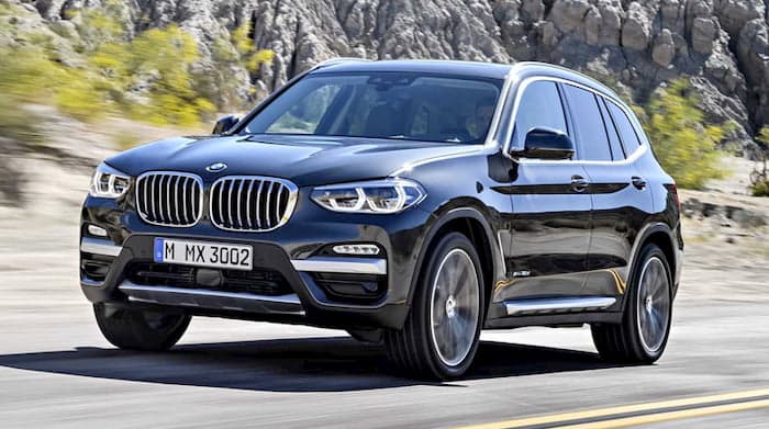 bmw crossover 2017 price