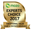 MOZO's Experts Choice 2017 - Exceptional Value Home and Contents Insurance MOZO's Experts Choice 2017 - Exceptional Value Home and Contents Insurance