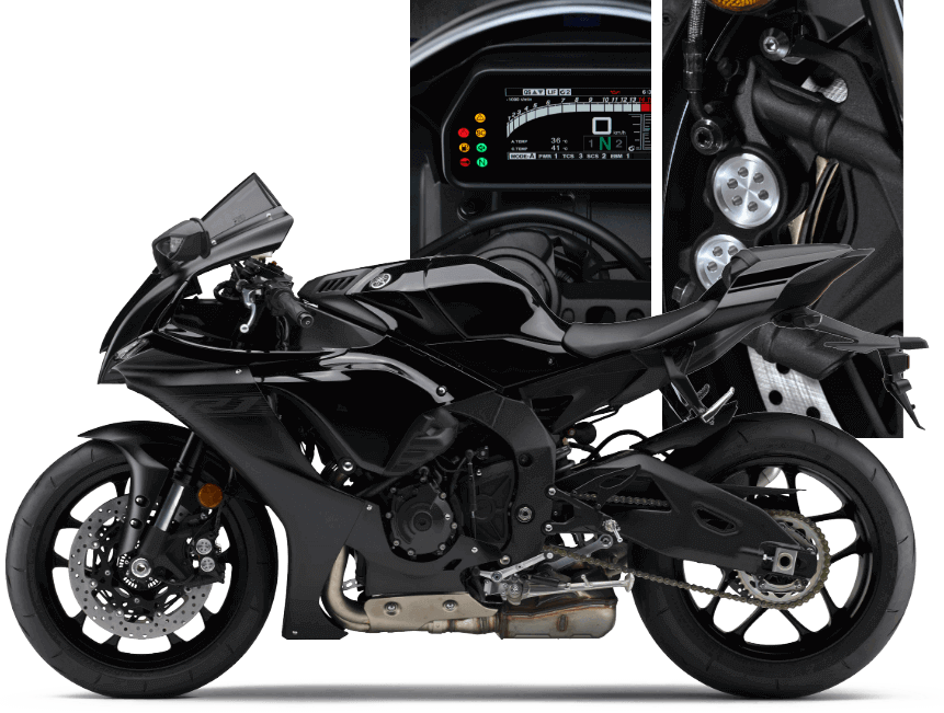 2021 Yamaha YZF-R1 (Midnight black)