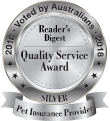 Reader's Digest - Quality Service Award 2018 - Silver Reader's Digest - Quality Service Award 2018 - Silver