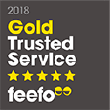 Feefo - Gold Trusted Service 2018 Feefo - Gold Trusted Service 2018