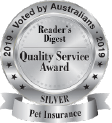 Reader's Digest - Quality Service Award 2019 - Silver Reader's Digest - Quality Service Award 2019 - Silver