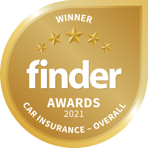 Finder Awards 2021 Winner, Car Insurance — Overall