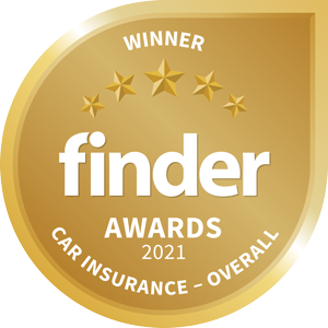 Finder Awards 2021 Winner, Car Insurance — Overall Finder Awards 2021 Winner, Car Insurance — Overall