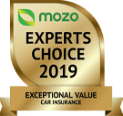 MOZO's Expert's Choice 2019 - Exceptional Value Car Insurance MOZO's Expert's Choice 2019 - Exceptional Value Car Insurance