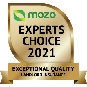 Mozo Experts Choice 2021 - Exceptional Quality Landlord Insurance