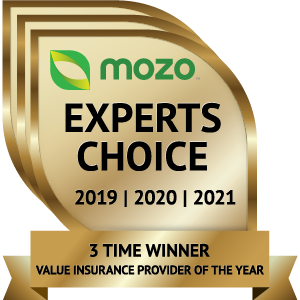 Mozo Experts Choice 2019–2021 - 3 Time Winner - Value Insurance Provider of the Year Mozo Experts Choice 2019–2021 - 3 Time Winner - Value Insurance Provider of the Year