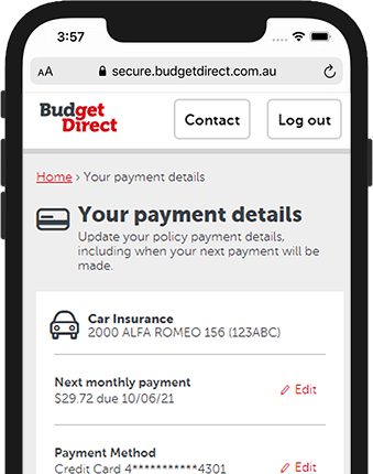 Your payment details