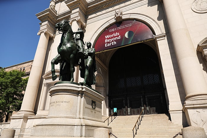 Entrance of the American Museum of Natural History