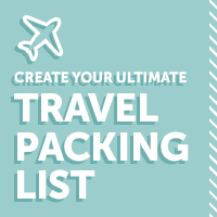 Ultimate Travel Packing List | Brought to you by Budget Direct