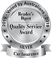 Reader's Digest - Quality Service Award 2019 - Silver Reader's Digest - Quality Service Award 2019 - Silver