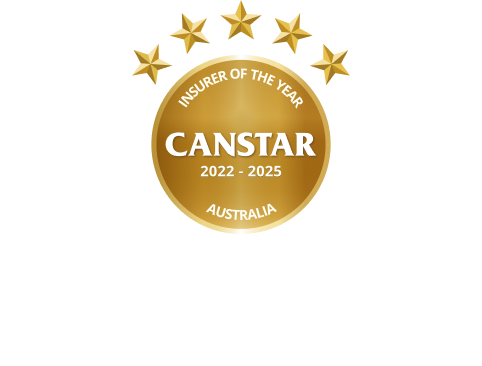 Canstar Insurer of the Year - 2022, 2023, 2024, 2025